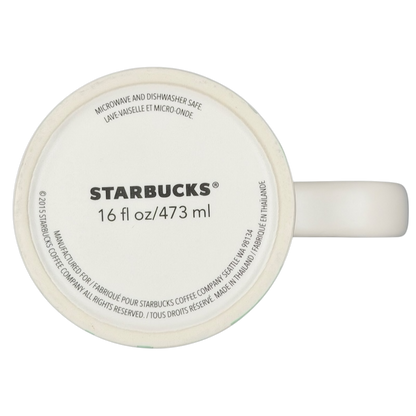 Starbucks Siren Mint Green vintage Mug with dishwasher and microwave safe design