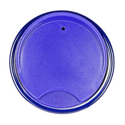 Bottom view of the Starbucks Siren Tattoo collectible Tumbler with a vibrant purple design