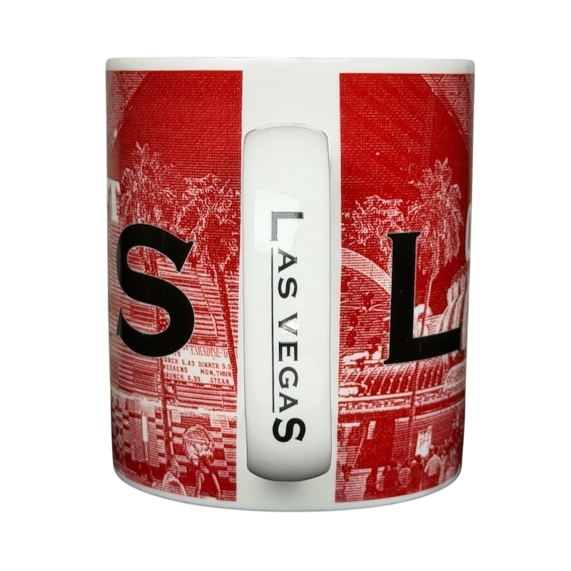 Skyline Series Barista Series One Las Vegas Mug Starbucks featuring iconic Las Vegas imagery