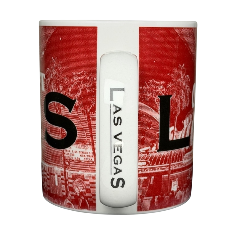 Skyline Series Barista Series One Las Vegas Mug Starbucks featuring iconic Las Vegas graphics