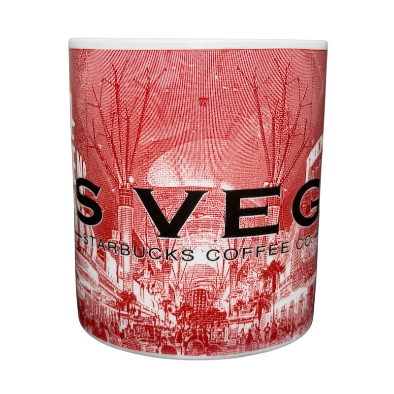 Skyline Series Barista Series One Las Vegas Mug Starbucks showcasing iconic Vegas landmarks