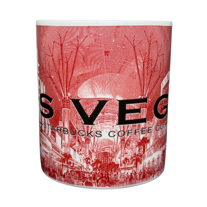 Skyline Series Barista Series One Las Vegas Mug Starbucks showcasing iconic Vegas landmarks