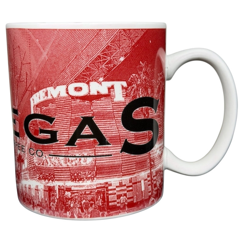 Skyline Series Barista Series One Las Vegas Mug Starbucks featuring iconic Fremont Street design