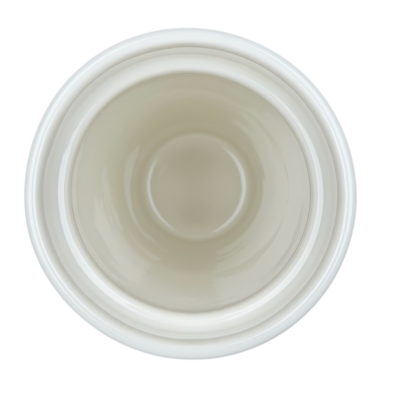 Inside view of the Spring Vibrant Floral Tumbler 2016 Starbucks showcasing a smooth, clean design