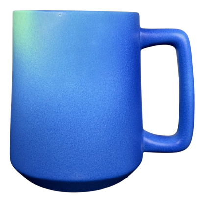 Starbucks Summer Ombre Mug 2020 in vibrant blue with a smooth matte finish and comfortable handle