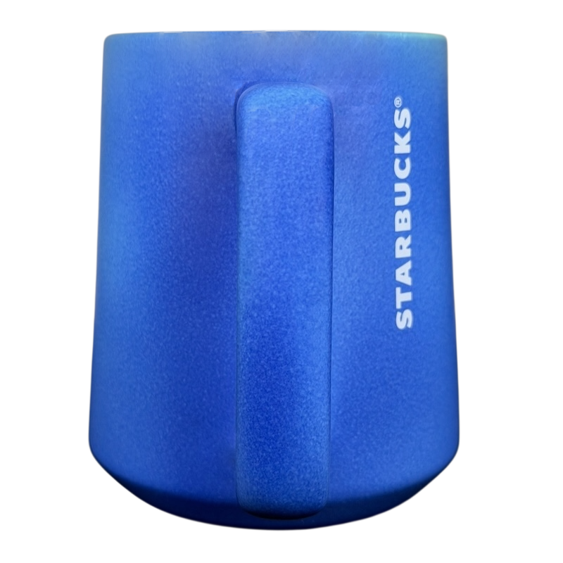 Starbucks Summer Ombre Mug 2020 in blue with a textured finish and sturdy handle