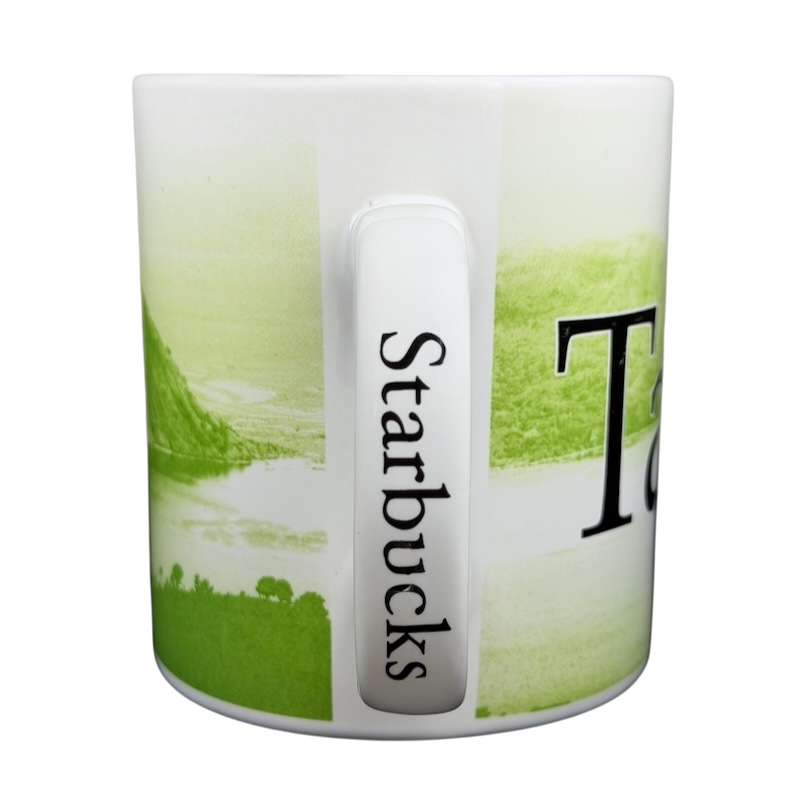 Tagaytay Starbucks mug 2007 collectible featuring scenic green landscape design