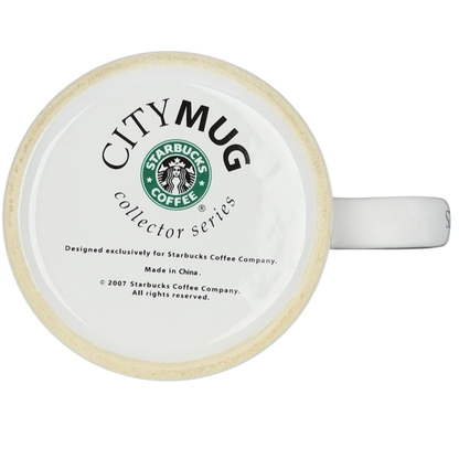 Tagaytay Starbucks mug 2007 collectible featuring the Starbucks logo and collector series design