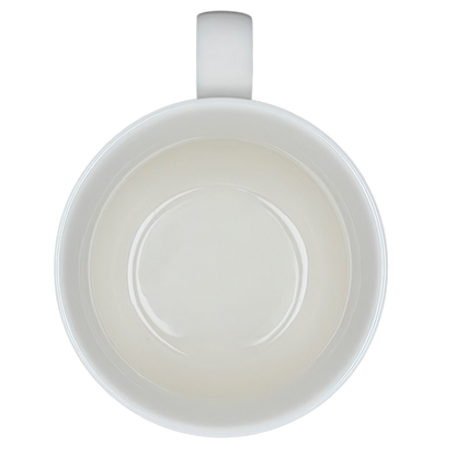 Inside view of the Enchanted Butterfly Mug Starbucks Teavana with a smooth, elegant design