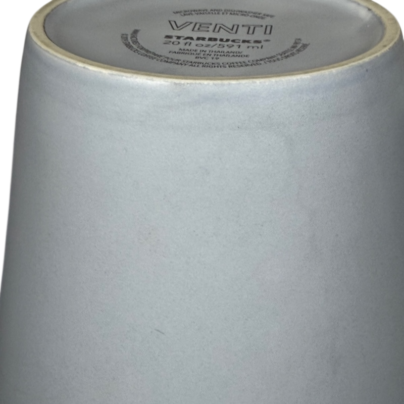 Venti Matte Gray Siren Collectible Mug Starbucks featuring a sleek design and Starbucks branding