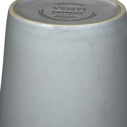 Venti Matte Gray Siren Collectible Mug Starbucks featuring a sleek design and Starbucks branding