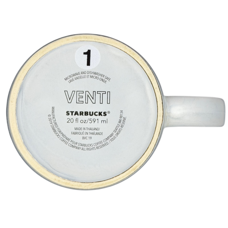 Venti Matte Gray Siren Collectible Mug Starbucks with a sleek design and 20 oz capacity