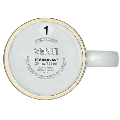 Venti Matte Gray Siren Collectible Mug Starbucks with a sleek design and 20 oz capacity