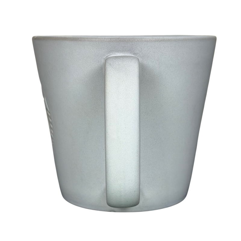 Venti Matte Gray Siren Collectible Mug Starbucks featuring a sleek design and sturdy handle