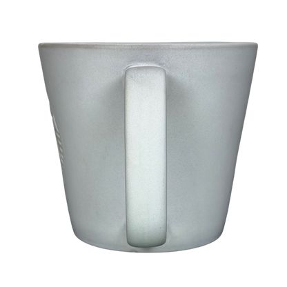Venti Matte Gray Siren Collectible Mug Starbucks featuring a sleek design and sturdy handle
