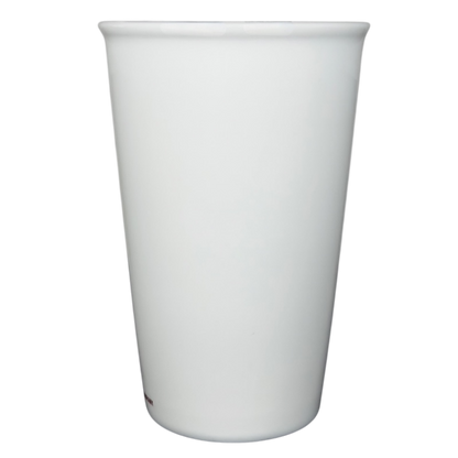 Starbucks Venti vintage mug in plain white design for enjoying your favorite beverages