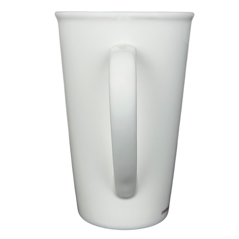 Starbucks Venti vintage mug in a classic white design with a curved handle