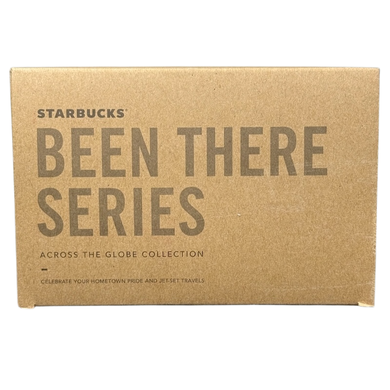 Cardboard box packaging for Starbucks Virginia Been There mug from the Been There Series Across the Globe Collection