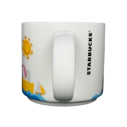 You Are Here Bodrum Mug Starbucks featuring vibrant colors and iconic local landmarks