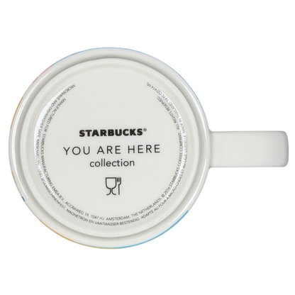 You Are Here Bodrum Mug Starbucks featuring a minimalist design with a white ceramic finish
