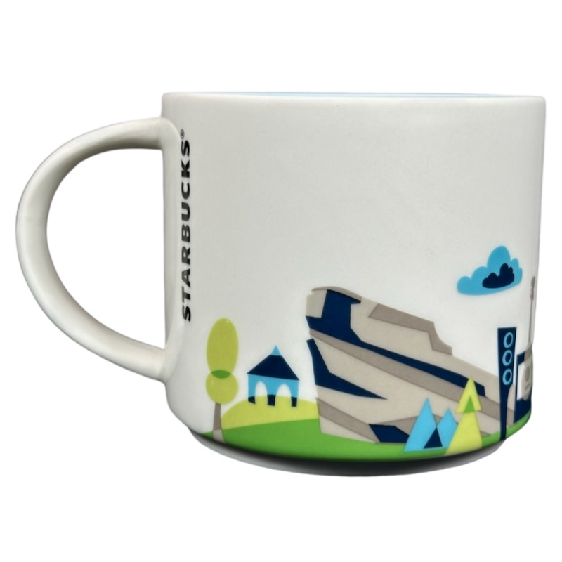 You Are Here Collection Denver Mug Starbucks featuring iconic Denver landmarks and colorful design