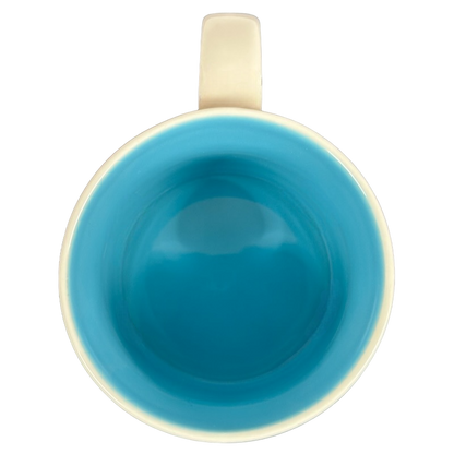 You Are Here Collection Denver Mug Starbucks featuring a vibrant turquoise interior