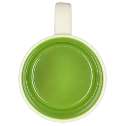 You Are Here Collection Disneyland Adventureland Mug Starbucks showing green interior and classic design