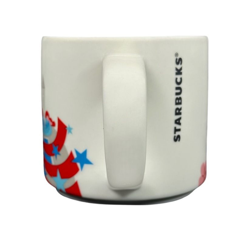 You Are Here Collection Washington D.C. Mug Starbucks featuring iconic landmarks and colorful design