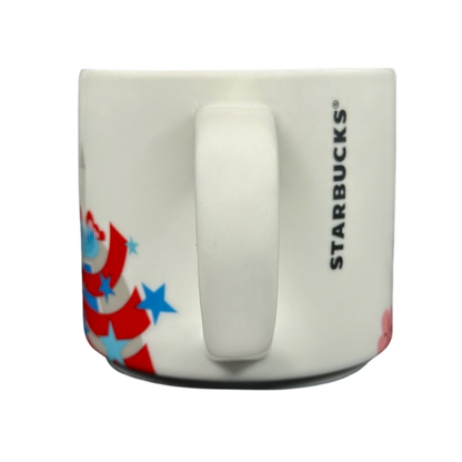 You Are Here Collection Washington D.C. Mug Starbucks featuring iconic landmarks and colorful design