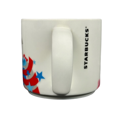 You Are Here Collection Washington D.C. Mug Starbucks featuring iconic designs in red and blue colors