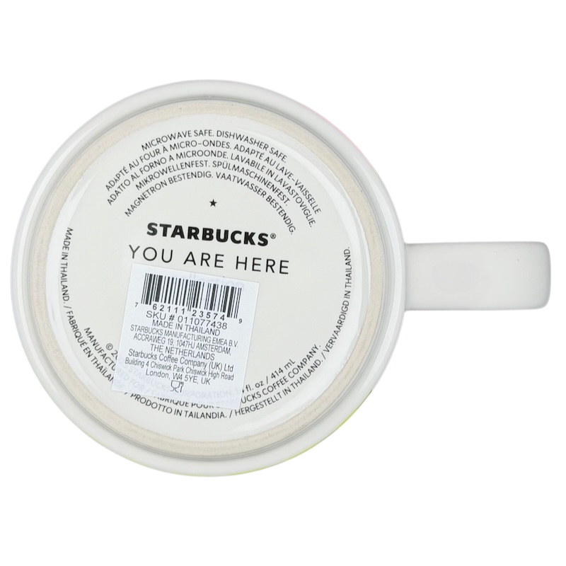 Starbucks You Are Here France collectible mug featuring a detailed design and durable ceramic material