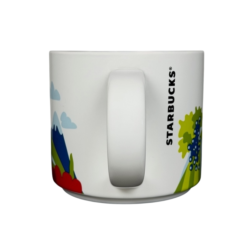 Starbucks You Are Here France collectible mug featuring vibrant French landscapes and iconic symbols