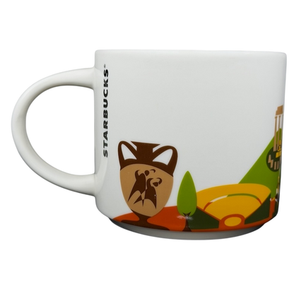 You Are Here Greece Mug Starbucks featuring iconic Greek designs and vibrant colors