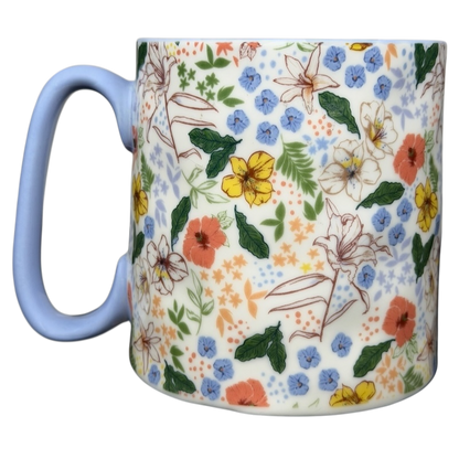 Bella Floral Wildflower Lavender Handle Mug 10 Strawberry Street with vibrant floral patterns