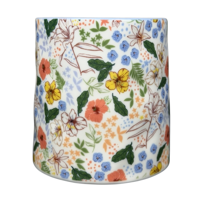 Bella Floral Wildflower Lavender Handle Mug 10 Strawberry Street with vibrant floral design