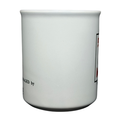 Super 8 Motel vintage mug featuring a classic white design with retro branding
