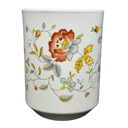 Temperware Merriment Mug Lenox featuring floral designs in vibrant colors for a cheerful table setting
