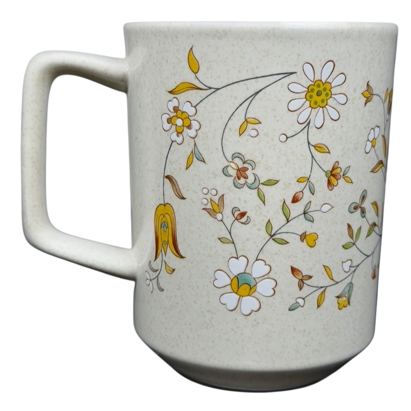 Lenox Temperware Merriment Mug with Floral Design and Comfortable Handle for Everyday Use