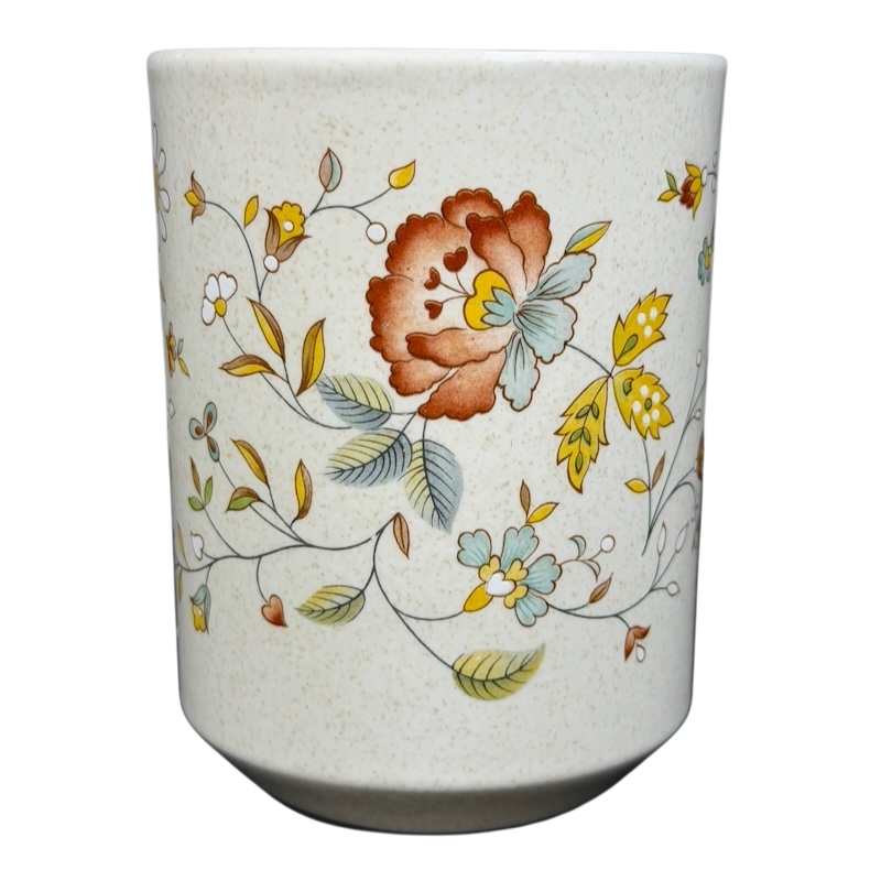 Lenox Temperware Merriment Mug featuring colorful floral design for everyday use