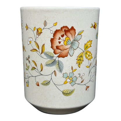 Lenox Temperware Merriment Mug featuring colorful floral design for everyday use