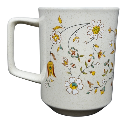 Temperware Merriment Mug Lenox featuring floral patterns and a sturdy handle