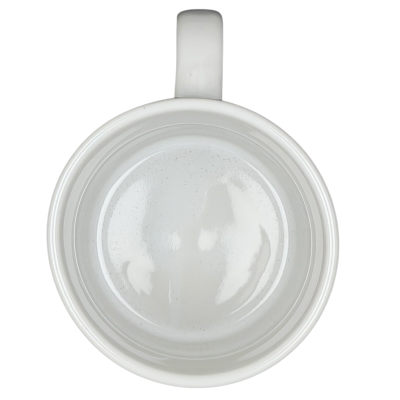 The Far Side Bears In Crosshairs Mug OZ with a smooth ceramic interior and simple design