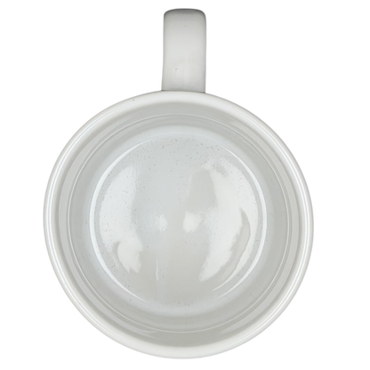 The Far Side Bears In Crosshairs Mug OZ with a smooth ceramic interior and simple design
