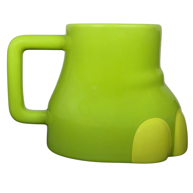 Disney The Good Dinosaur Arlo Spot mug in vibrant green with a unique shape for fun sipping