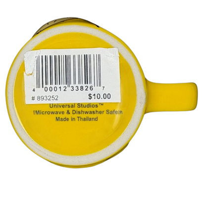 Bottom view of The Simpsons Homer Simpson Not-So-Hot Shot Universal Studios Mini Mug with barcode