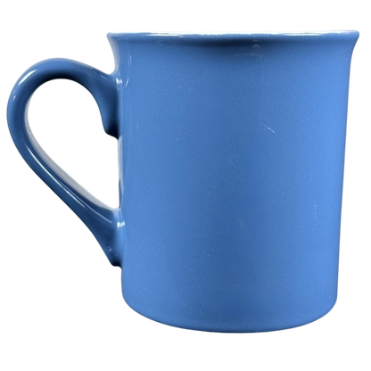 THL blue ceramic coffee mug with comfortable handle and matte finish it is what it is rare mug for collectors