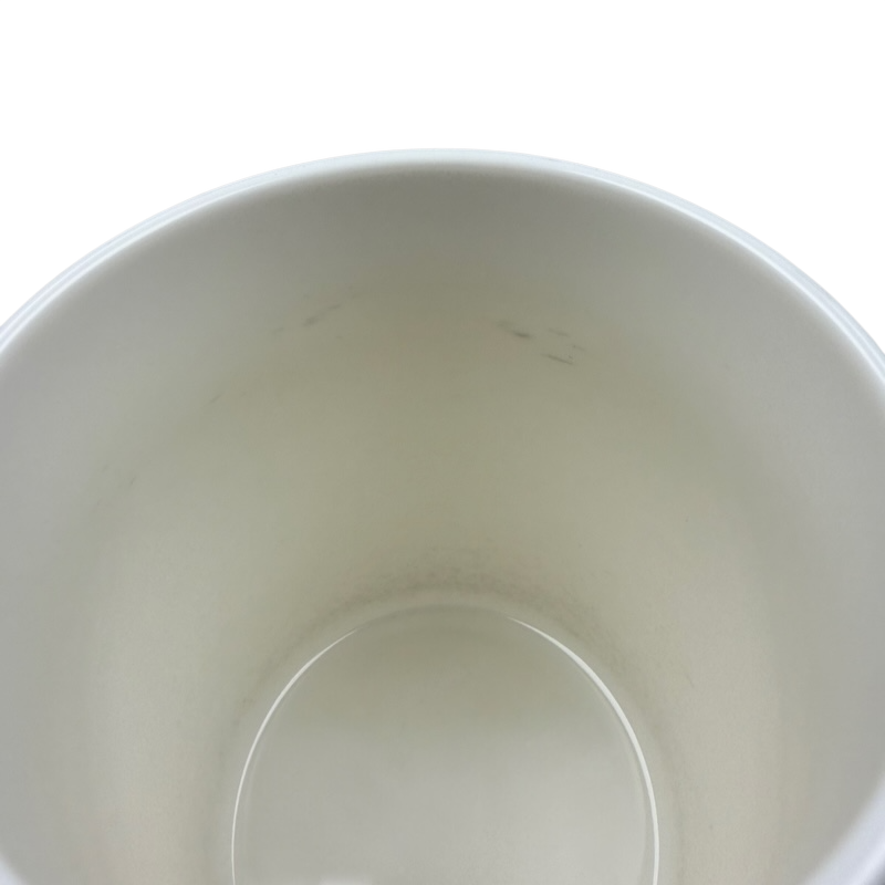 Inside view of Aries Astrology Zodiac Mug Threshold showcasing the smooth ceramic finish