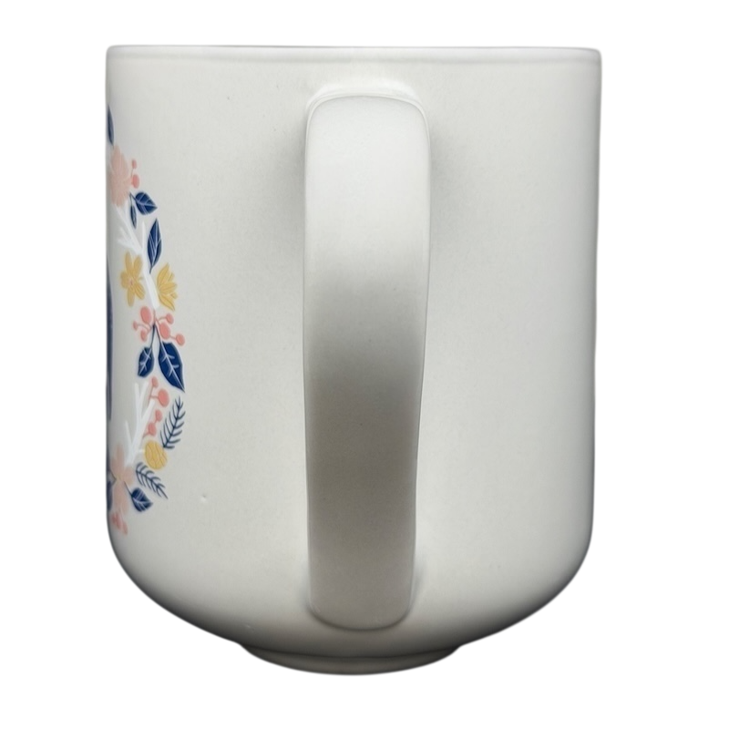 Threshold bear with me collectible coffee mug featuring floral design and sturdy handle