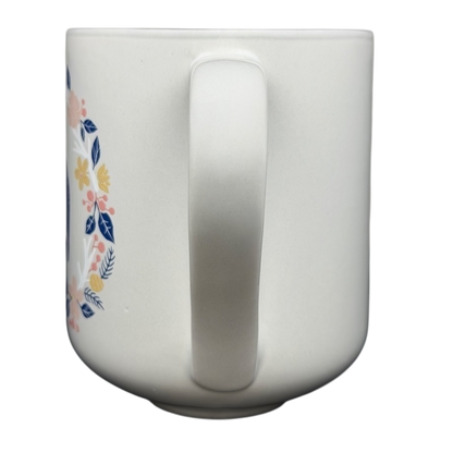 Threshold bear with me collectible coffee mug featuring floral design and sturdy handle