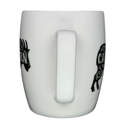 CAPRICORN Astrology Zodiac Mug Threshold featuring a sleek design and detailed Capricorn graphic